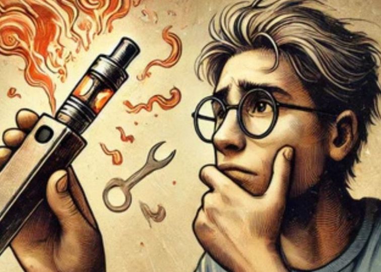 Vape Taste Burnt with a New Coil